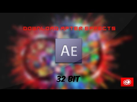 after effects 32 bit download